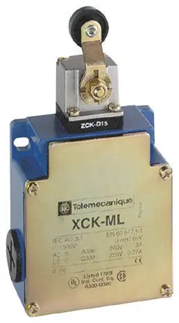 Telemecanique XCKM Endschalter, Rollenstößel, 4-polig, Schließer/Öffner, IP 66, Zinklegierung, 10A