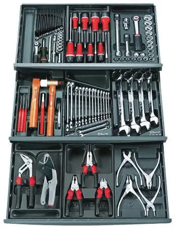 Produktfoto 1 von Facom VDE 1000V zugelassen Elektriker Multi-Tool Set, 9 Module 101-teilig