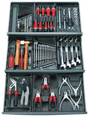 Produktfoto 1 von Facom VDE 1000V zugelassen Elektriker-Werkzeugsatz Multi-Tool Set, Modul 101-teilig