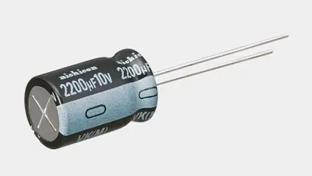 Nichicon VK Durchsteckmontage Kondensator 4700 μF Radiale Anschlussfahnen ±20 % / 25V dc, Ø 16 mm x 25 mm x 25 mm, 85 °C