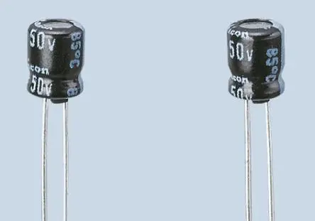 Produktfoto 1 von Nichicon MA Kondensator 4.7 μF ±20 % / 16V dc, Ø 3 mm x 5 mm, 85 °C
