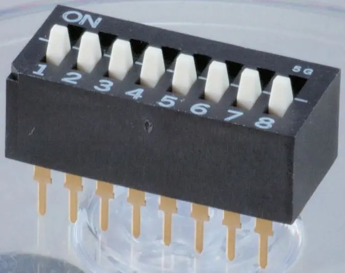 Produktfoto 1 von Nidec Components Gleitschalter DIP-Schalter