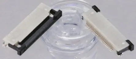 Produktfoto 1 von JST FLZ Connector ZIF, Oberfläche gewinkelt FPC-Steckverbinder, 12-polig Buchse / 1-reihig, Raster 0.5 mm, Lot