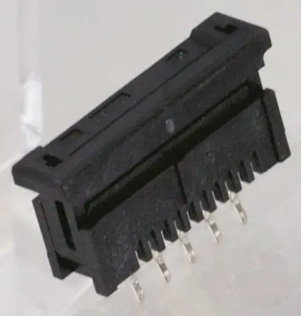 JST FMZ Connectors ZIF, Durchsteckmontage Gerade FPC-Steckverbinder, 10-polig Buchse / 1-reihig, Raster 1 mm, Lot