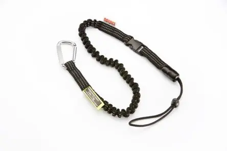 Produktfoto 1 von RS PRO Nylon Werkzeugschlinge 1100 to 1400 mm 2 kg, Federhaken, zur Höhensicherung