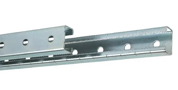 Produktfoto 1 von Schneider Electric Stahl DIN-Hutschiene Ungelocht, H. 25 mm B. 40 mm, L. 2 m