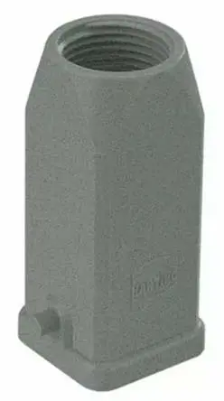 Produktfoto 1 von HARTING 92000 Kappe für robusten Stromversorgungsstecker 1 Hebel 1 3A Steckverbinderkappe, IP44, IP40
