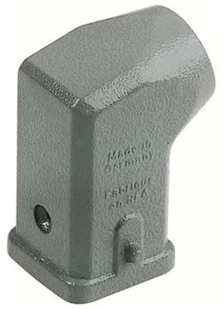 Produktfoto 1 von HARTING 92000 Kappe für robusten Stromversorgungsstecker 1 Hebel 1 3A Steckverbinderkappe, IP40, IP44