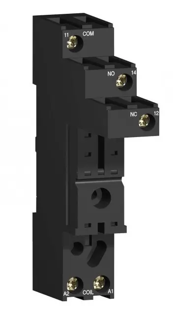 Produktfoto 1 von Schneider Electric Relaissockel zur Verwendung mit Relais Serie RSZ Harmony Relay RSB, 6 -Kontakt , DIN-Schienen,