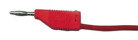 Produktfoto 1 von Staubli Steckverbinder-Messleitung, Schwarz 1 m, 30 V ac, 60V dc