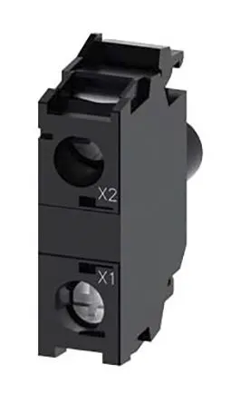 Produktfoto 1 von Siemens SIRIUS ACT Lichtblock Anzeigenblock LED Gelb beleuchtet 24V ac/dc Schraube