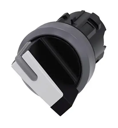 Produktfoto 1 von Siemens SIRIUS ACT 3SU10 Wählschalterkopf Beleuchtet 2-Positionen 22mm Rastend