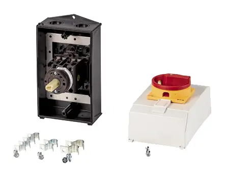 Produktfoto 1 von Eaton Trennschalter 3P+N-polig 20A Rot/Gelb IP 65 6kW 415V 3-phasig Schließer/Öffner