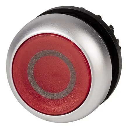 Produktfoto 1 von Eaton RMQ Titan M22 Druckschalter Ø 22 mm, Rot Tastend Rund Rund Kunststoff, IP67
