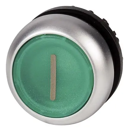 Produktfoto 1 von Eaton RMQ Titan M22 Druckschalter Ø 22 mm, Grün Tastend Rund Rund Kunststoff, IP66