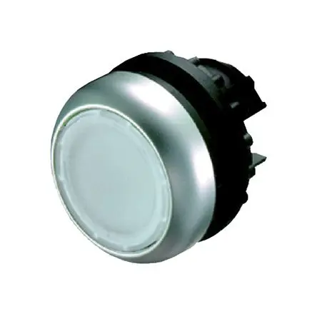 Produktfoto 1 von Eaton RMQ Titan M22 Druckschalter Ø 22 mm, Weiß wartungsfrei Rund Rund Kunststoff, IP67