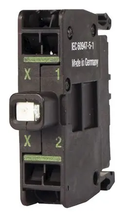 Produktfoto 1 von Eaton RMQ Titan M22 Lichtblock Anzeigenblock LED Grün beleuchtet 12 V, 30V ac/dc Schraube