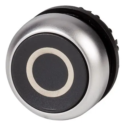 Produktfoto 1 von Eaton RMQ Titan M22 Druckschalter Ø 22 mm, Schwarz Tastend Rund Rund Kunststoff, IP67