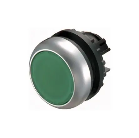 Produktfoto 1 von Eaton RMQ Titan M22 Druckschalter Ø 22 mm, Grün wartungsfrei Rund Rund Kunststoff, IP66