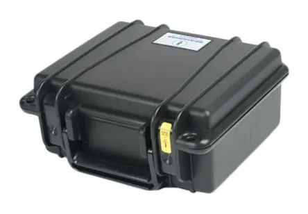 Produktfoto 1 von Serpac SE Wasserbeständig Polypropylen Kunststoff Wasserdicht Transportkoffer Schwarz 274 mm 124 mm 122 mm