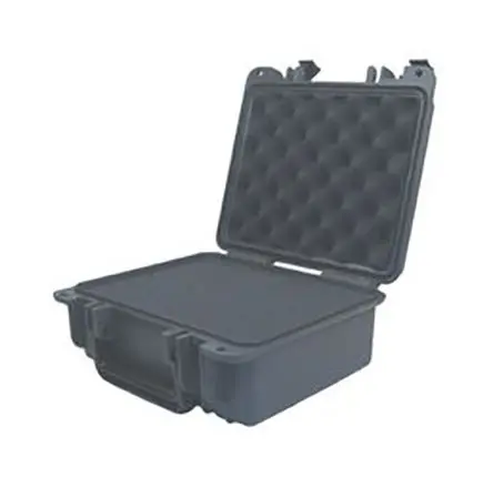 Produktfoto 1 von Serpac SE Wasserbeständig Polypropylen Kunststoff Wasserdicht Transportkoffer Schwarz 248 mm 274 mm 123 mm