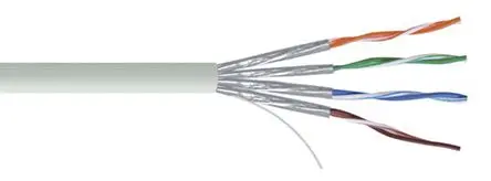 Produktfoto 1 von RS PRO Cat7 Ethernet-Kabel, 100 m, Grau U/FTP, Polyvinylchlorid