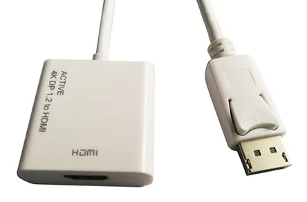 Produktfoto 1 von Roline Gerade DisplayPort HDMI Stecker HDMI AV-Adapter Buchse, 150 mm