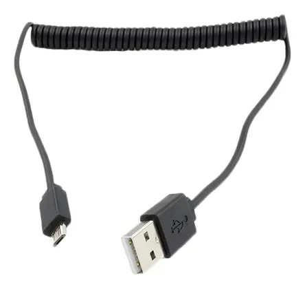 Produktfoto 1 von Roline USB-Kabel, USBA / Micro-USB B, 1m USB 2.0 Schwarz
