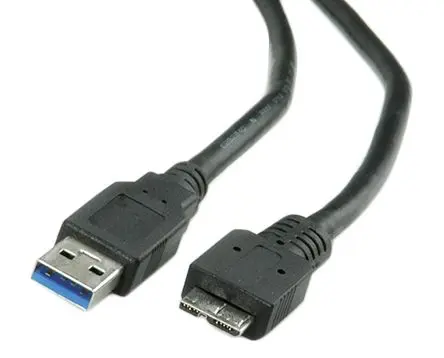 Produktfoto 1 von Roline Stecker USB-Kabel, USB Typ A Stecker / Micro-USB Typ B, 3 m USB 3.0 Schwarz