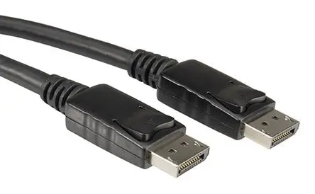 Produktfoto 1 von Roline, Stecker DisplayPort-Kabel A DisplayPort B DisplayPort - Stecker, 1 m Polyvinylchlorid