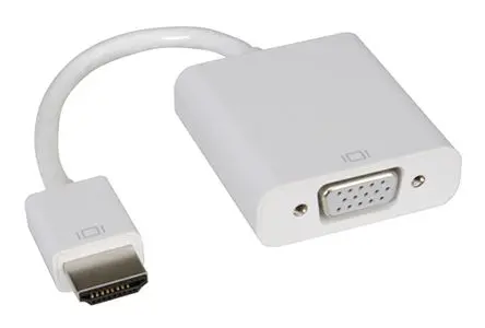 Produktfoto 1 von Roline Gerade HDMI VGA Stecker HDMI AV-Adapter Buchse, 150 mm
