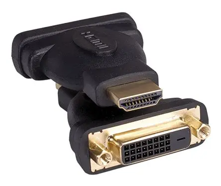Produktfoto 1 von Roline Gerade DVI-D HDMI Buchse HDMI AV-Adapter Stecker, 42.7 mm