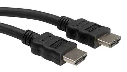 Produktfoto 1 von Roline High-Speed HDMI-Kabel A HDMI Stecker B HDMI Stecker, 3 m, Schwarz