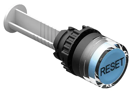 Produktfoto 1 von WEG CSW Drehantrieb Reset-Drucktaste mit Welle für RW-E-Relais