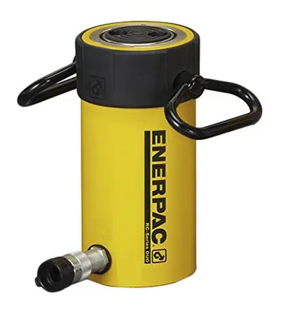 Produktfoto 1 von Enerpac Tragbarer Hydraulikzylinder – Hebetyp Einfachwirkend, eingef.L. 227 mm 50 t 101 mm