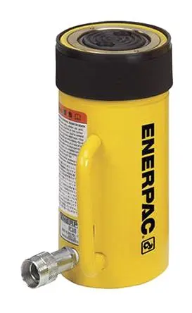 Produktfoto 1 von Enerpac Tragbarer Hydraulikzylinder – Hebetyp Einfachwirkend, eingef.L. 282 mm 50 t 159 mm