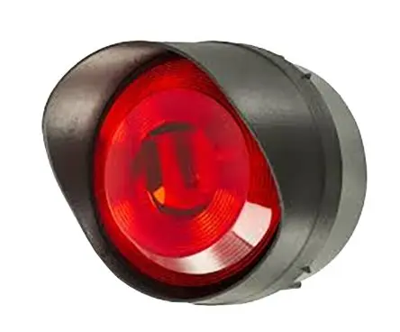 Produktfoto 1 von Moflash LED-TL Modular LED Dauer Signalleuchte 280V ac/dc Rot Wand, Oberfläche, Ø 108 mm x 104 mm IP65
