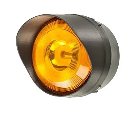 Produktfoto 1 von Moflash LED TL LED Dauer Signalleuchte 280V ac/dc Gelb Wand, Oberfläche, Ø 108 mm x 104 mm IP65