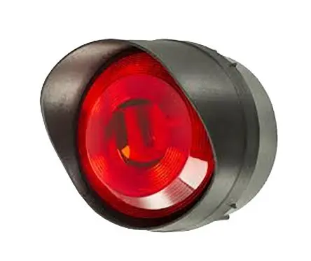 Produktfoto 1 von Moflash LED-TL Modular LED Dauer Signalleuchte 280V ac/dc Rot Oberfläche, Wand, Ø 108 mm x 104 mm IP65