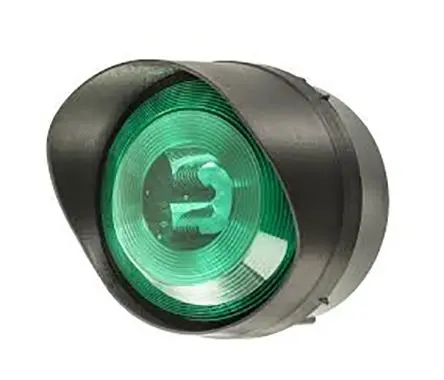 Produktfoto 1 von Moflash LED-TL Modular LED Dauer Signalleuchte 280V ac/dc Grün Wand, Oberfläche, Ø 108 mm x 104 mm IP65