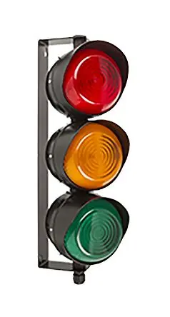 Moflash LED TL LED Signalturm 3-stufig Linse Gelb, Blau, Klar, Grün, Rot 280V ac/dc Filament/Warnsummer,