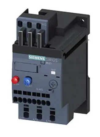 Produktfoto 1 von Siemens SIRIUS 3RU2 Thermisches Überlastrelais, / 1.6A 1 Schließer/1 Öffner / 3A 3P, 45 mm x 79.5mm