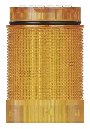 Produktfoto 1 von Werma KombiSIGN 40 LED Signalsäule Filament/Warnsummer, Dauer-Licht 24V ac/dc Gelb Wechselstrom/Gleichstrom / 95 dB