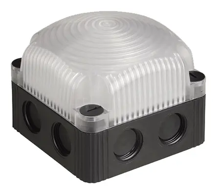 Produktfoto 1 von Werma BWM 853 LED Dauer Signalleuchte Klar, 230 V ac x 85mm