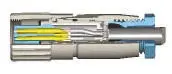 TE Connectivity TRIAD 01 Subminiature Rundsteckverbinder Stecker 8-polig Buchse 1A Kabel IP65