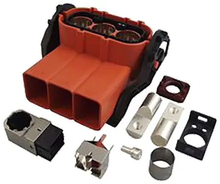 Produktfoto 1 von Amphenol Industrial UPC EV-Steckverbinder, RADSOK 250A, 1-reihig, 3-polig, Buchse, 50mm², Stecker