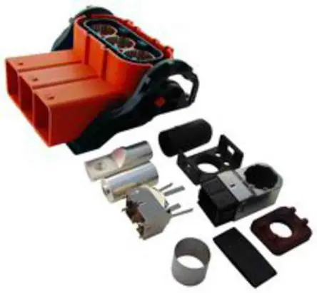 Produktfoto 1 von Amphenol Industrial UPC EV-Steckverbinder, RADSOK 250A, 1-reihig, 3-polig, Buchse, 35mm², Stecker