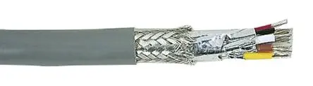 Produktfoto 1 von Alpha Wire Alpha Essentials Coaxial Cable Cat.5 Ethernet-Kabel, 100 m, Grau Abgeschirmt Geschirmt, Aussen ø 6.35 mm