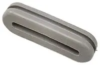 Produktfoto 1 von SES Sterling DO Kabeltülle 3 mm min. 19 mm, Typ Kabeltülle Polyvinylchlorid Grau -30 °C min. 70 °C max.
