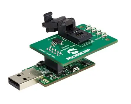 Produktfoto 1 von Microchip Serieller Speicher, eindrahtiges Evaluierungskit Entwicklungstool Kommunikation und Drahtlos AT21CS